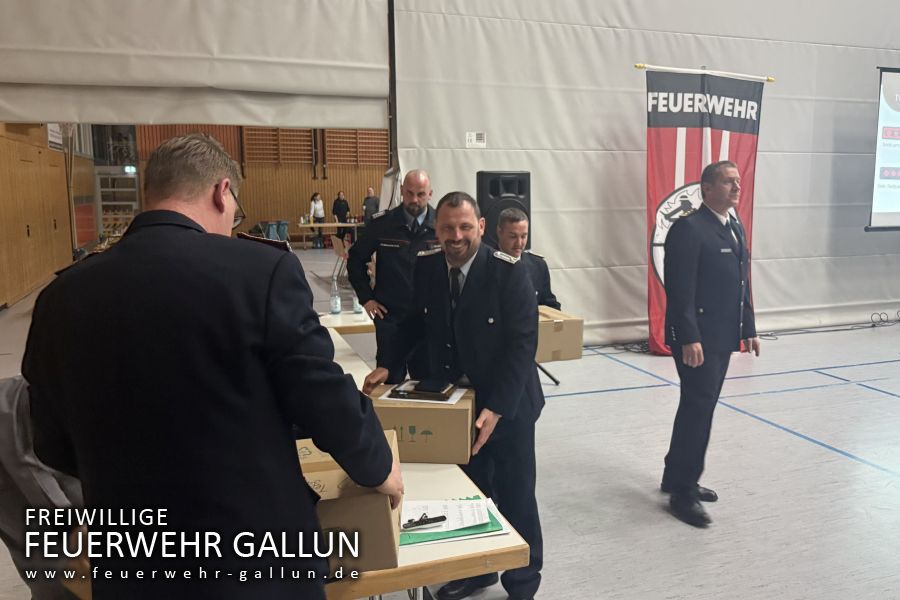 Jahreshauptversammlung der FF Stadt Mittenwalde